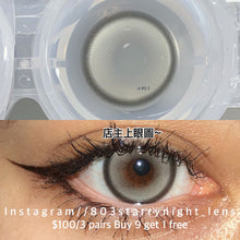 將圖片載入圖庫檢視器 現貨 閃離銀子🩶 Clamido 灰色 gray 14.50mm 年拋 (兩片裝) 🎀可預訂請撳度數選項中最下🎀 ✨$100/3對✨