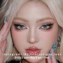 將圖片載入圖庫檢視器 現貨 美杜莎綠💚 ovo 綠色 green 14.20mm 半年拋 (兩片裝) 🎀可預訂請撳度數選項中最下🎀 ✨$100/3對✨