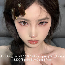 將圖片載入圖庫檢視器 現貨 小臥蠶🤎 ovolook 啡色 brown 14.20mm 半年拋 (兩片裝) 🎀可預訂請撳度數選項中最下🎀 ✨$100/3對✨