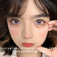 將圖片載入圖庫檢視器 現貨 萬頃琉璃🩷💜 xiyou 紫色 粉紅色 pink Purple 14.20mm 年拋 (兩片裝) 🎀可預訂請撳度數選項中最下🎀 ✨$100/3對✨