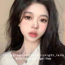 將圖片載入圖庫檢視器 現貨 熱可可☕️ ovo 啡色 brown 14.20mm 半年拋 (兩片裝) 🎀可預訂請撳度數選項中最下🎀 ✨$100/3對✨