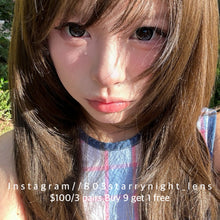 將圖片載入圖庫檢視器 現貨 萌妹哲學🩶 Tina 灰色 Gray 14.50mm 年拋 (兩片裝) 🎀可預訂請撳度數選項中最下🎀 ✨$100/3對✨