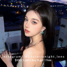 將圖片載入圖庫檢視器 現貨 海巫婆🩵 af Queen 藍色 blue 14.00mm 年拋 (兩片裝) 🎀可預訂請撳度數選項中最下🎀 ✨$100/3對✨