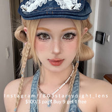 將圖片載入圖庫檢視器 現貨 海洋公主🩶 afqueen 灰色 gray 14.50mm 年拋 (兩片裝) 🎀可預訂請撳度數選項中最下🎀 ✨$100/3對✨