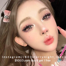 將圖片載入圖庫檢視器 現貨  粉黑童話🩷🖤  Tina 粉紅色 pink  14.50mm 半年拋 (兩片裝) 🎀可預訂請撳度數選項中最下🎀 ✨$100/3對✨