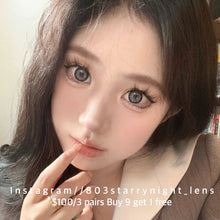 將圖片載入圖庫檢視器 現貨 斯里藍💙 af queen 藍色 blue 14.50mm 年拋 (兩片裝) 🎀可預訂請撳度數選項中最下🎀 ✨$100/3對✨