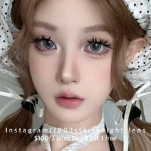 將圖片載入圖庫檢視器 現貨 珍珠海域 💙 Tina 藍色 blue 14.20mm 半年拋 (兩片裝) 🎀可預訂請撳度數選項中最下🎀 ✨$100/3對✨