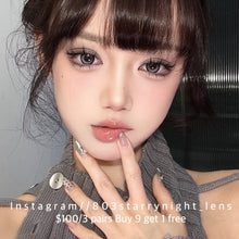 將圖片載入圖庫檢視器 現貨 焦糖漫畫灰🩶 Ovo 灰色 gray 14.20mm 半年拋 (兩片裝) 🎀可預訂請撳度數選項中最下🎀 ✨$100/3對✨