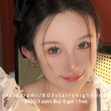 將圖片載入圖庫檢視器 現貨 甜櫻芭比棕🤎Xiyou 啡色 brown 14.50mm 年拋 (兩片裝)🎀可預訂請撳度數選項中最下🎀 ✨$100/3對✨