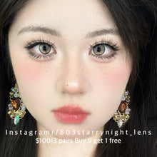 將圖片載入圖庫檢視器 現貨 末日沙丘🤎 Tina 啡色 brown 14.20mm 半年拋 (兩片裝) 🎀可預訂請撳度數選項中最下🎀 ✨$100/3對✨