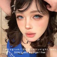 將圖片載入圖庫檢視器 新品預訂✨ 歐洲芭比🩵 af 藍色 blue 14.50mm 年拋 (兩片裝) 🎀可預訂請撳度數選項中最下🎀 ✨$100/3對✨