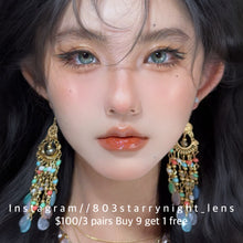將圖片載入圖庫檢視器 現貨 AI蛇美人💚 Tina 綠色 green 14.20mm 半年拋 (兩片裝) 🎀可預訂請撳度數選項中最下🎀 ✨$100/3對✨