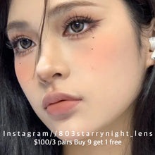 將圖片載入圖庫檢視器 現貨 黑莓🩶 AfQueen 灰色 gray 14.50mm 年拋 (兩片裝) 🎀可預訂請撳度數選項中最下🎀 ✨$100/3對✨