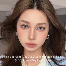 將圖片載入圖庫檢視器 現貨 路西法藍🩵 ovo藍色 blue 14.20mm 半年拋 (兩片裝) 🎀可預訂請撳度數選項中最下🎀 ✨$100/3對✨