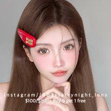 將圖片載入圖庫檢視器 現貨 月光小狗🐶🤎 af queen 啡色 brown 14.50mm 年拋 (兩片裝) 🎀可預訂請撳度數選項中最下🎀 ✨$100/3對✨