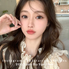 將圖片載入圖庫檢視器 新品預訂✨ 赫本黛黑🖤 af 黑色 black 14.20mm 年拋 (兩片裝) 🎀可預訂請撳度數選項中最下🎀 ✨$100/3對✨