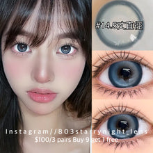 將圖片載入圖庫檢視器 現貨 微醺藍莓💙 Ovo 藍色 blue 14.50mm 半年拋 (兩片裝) 🎀可預訂請撳度數選項中最下🎀 ✨$100/3對✨