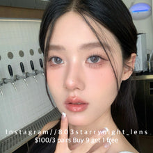 將圖片載入圖庫檢視器 新品預訂✨ 奶凍灰🩶 thestarlens 灰色 gray 14.2mm 半年拋(兩片裝)🎀可預訂請撳度數選項中最下🎀  ✨$100/3對✨
