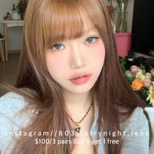 將圖片載入圖庫檢視器 新品預訂✨ 橘子氣水🥤 thestarlens 啡色 brown 14.20mm 半年拋 (兩片裝) 🎀可預訂請撳度數選項中最下🎀 ✨$100/3對✨