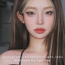 將圖片載入圖庫檢視器 現貨 金龍魚棕🤎 Tina 啡色 brown 14.50mm 半年拋 (兩片裝) 🎀可預訂請撳度數選項中最下🎀 ✨$100/3對✨