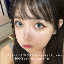 將圖片載入圖庫檢視器 現貨 珍珠海域 💙 Tina 藍色 blue 14.20mm 半年拋 (兩片裝) 🎀可預訂請撳度數選項中最下🎀 ✨$100/3對✨