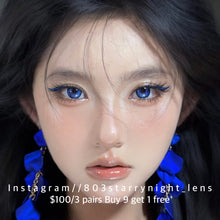 將圖片載入圖庫檢視器 現貨 香凝蝶翅🦋 af 紫色 藍色 blue Purple 14.50mm 年拋(兩片裝)🎀可預訂請撳度數選項中最下🎀 ✨$100/3對✨