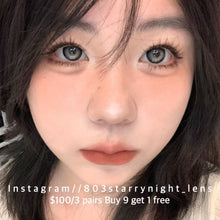 將圖片載入圖庫檢視器 現貨 虛擬人類灰🖤🩶 ovo 黑色 灰色 black gray 14.50mm 半年拋 (兩片裝) 🎀可預訂請撳度數選項中最下🎀 ✨$100/3對✨