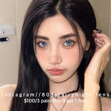 將圖片載入圖庫檢視器 現貨 仙本納海域💙 Clamido 藍色 blue 14.20mm 年拋 (兩片裝) 🎀可預訂請撳度數選項中最下🎀 ✨$100/3對✨