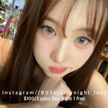 將圖片載入圖庫檢視器 現貨 未來世界🩶🩷 xiyou 粉紅色 灰色 gray pink 14.20mm 年拋 (兩片裝) 🎀可預訂請撳度數選項中最下🎀 ✨$100/3對✨