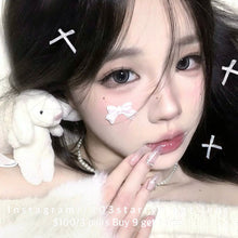 將圖片載入圖庫檢視器 現貨 超大泡泡糖灰🩶 lrgood 灰色 gray 14.50mm 年拋 (兩片裝) 🎀可預訂請撳度數選項中最下🎀 ✨$100/3對✨