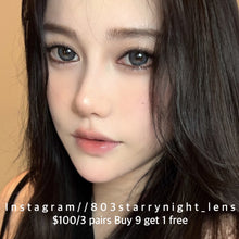 將圖片載入圖庫檢視器 現貨 椰子氣泡水 af Queen 灰色 gray 14.50mm 年拋 (兩片裝) 🎀可預訂請撳度數選項中最下🎀 ✨$100/3對✨