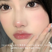 將圖片載入圖庫檢視器 新品預訂✨ 逃離銀河黑🖤 Tina 黑色 black 14.20mm 半年拋 (兩片裝) 🎀可預訂請撳度數選項中最下🎀 ✨$100/3對✨