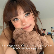 將圖片載入圖庫檢視器 現貨 淨白提花🩶 Tina 灰色 gray 14.20mm 半年拋 (兩片裝) 🎀可預訂請撳度數選項中最下🎀 ✨$100/3對✨