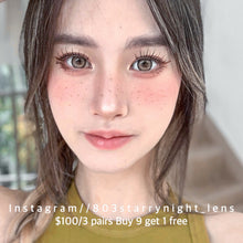 將圖片載入圖庫檢視器 新品預訂✨小雀斑🤎 Xiyou 啡色 brown 14.20mm 年拋 (兩片裝) 🎀可預訂請撳度數選項中最下🎀 ✨$100/3對✨