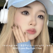 將圖片載入圖庫檢視器 新品預訂🫧 機械紫 💜 紫色 NEO COULER  purple 14.5mm 日拋 (一盒五對)