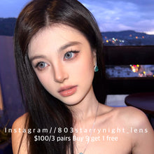 將圖片載入圖庫檢視器 現貨 海巫婆🩵 af Queen 藍色 blue 14.00mm 年拋 (兩片裝) 🎀可預訂請撳度數選項中最下🎀 ✨$100/3對✨