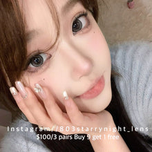 將圖片載入圖庫檢視器 現貨 黑冰爆珠🩶 Xiyou 灰色 gray 14.20mm 年拋 (兩片裝) 🎀可預訂請撳度數選項中最下🎀 ✨$100/3對✨