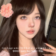 將圖片載入圖庫檢視器 現貨 莫奈花海🌸 thestarlens 粉紅色 紫色 pink purple 14.50mm 半年拋 (兩片裝) 🎀可預訂請撳度數選項中最下🎀 ✨$100/3對✨