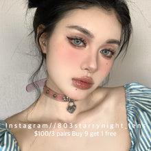 將圖片載入圖庫檢視器 新品預訂✨ 瀾貓💚🐱 ovo 綠色 green 14.20mm 半年拋 (兩片裝) 🎀可預訂請撳度數選項中最下🎀 ✨$100/3對✨