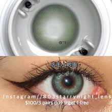 將圖片載入圖庫檢視器 現貨 萊琳青灰💚 ovo 綠色green 14.20mm 半年拋 (兩片裝) 🎀可預訂請撳度數選項中最下🎀 ✨$100/3對✨