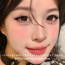 將圖片載入圖庫檢視器 新品預訂✨ 電子玉兔❤️ the starlens 紅色 red 14.50mm 半年拋 (兩片裝) 🎀可預訂請撳度數選項中最下🎀 ✨$100/3對✨