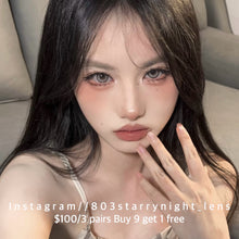 將圖片載入圖庫檢視器 現貨 泰式奶茶🩶 afqueen 灰色 gray 14.50mm 年拋 (兩片裝)🎀可預訂請撳度數選項中最下🎀 ✨$100/3對✨