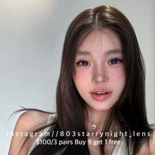 將圖片載入圖庫檢視器 現貨 星球居民💙   Thestarlens 藍色 BLUE 14.50mm 年拋 (兩片裝)🎀可預訂請撳度數選項中最下🎀 ✨$100/3對✨