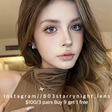 將圖片載入圖庫檢視器 現貨 耶蘇純灰🩶  ovo  灰色 gray  14.20mm 半年拋 (兩片裝)🎀可預訂請撳度數選項中最下🎀 ✨$100/3對✨