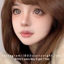 將圖片載入圖庫檢視器 現貨 馬德栗🤎 afqueen 啡色 brown 14.50mm 年拋 (兩片裝) 🎀可預訂請撳度數選項中最下🎀 ✨$100/3對✨