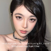 將圖片載入圖庫檢視器 新品預訂✨  蜂窩奶茶🧋thestarlens 啡色 brown 14.20mm 半年拋 (兩片裝) 🎀可預訂請撳度數選項中最下🎀 ✨$100/3對✨