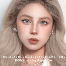 將圖片載入圖庫檢視器 現貨 紐約綠💚af queen 綠色 green 14.50mm 年拋 (兩片裝) 🎀可預訂請撳度數選項中最下🎀