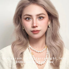 將圖片載入圖庫檢視器 現貨  沙旺古麻 ovo 啡色 brown 14.20mm 半年拋 (兩片裝) 🎀可預訂請撳度數選項中最下🎀 ✨$100/3對✨