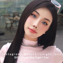 將圖片載入圖庫檢視器 現貨 路西法藍🩵 ovo藍色 blue 14.20mm 半年拋 (兩片裝) 🎀可預訂請撳度數選項中最下🎀 ✨$100/3對✨