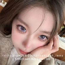 將圖片載入圖庫檢視器 現貨 邂逅晚禮服💜 Ovo 紫色 purple 14.50mm 年拋 (兩片裝) 🎀可預訂請撳度數選項中最下🎀 ✨$100/3對✨